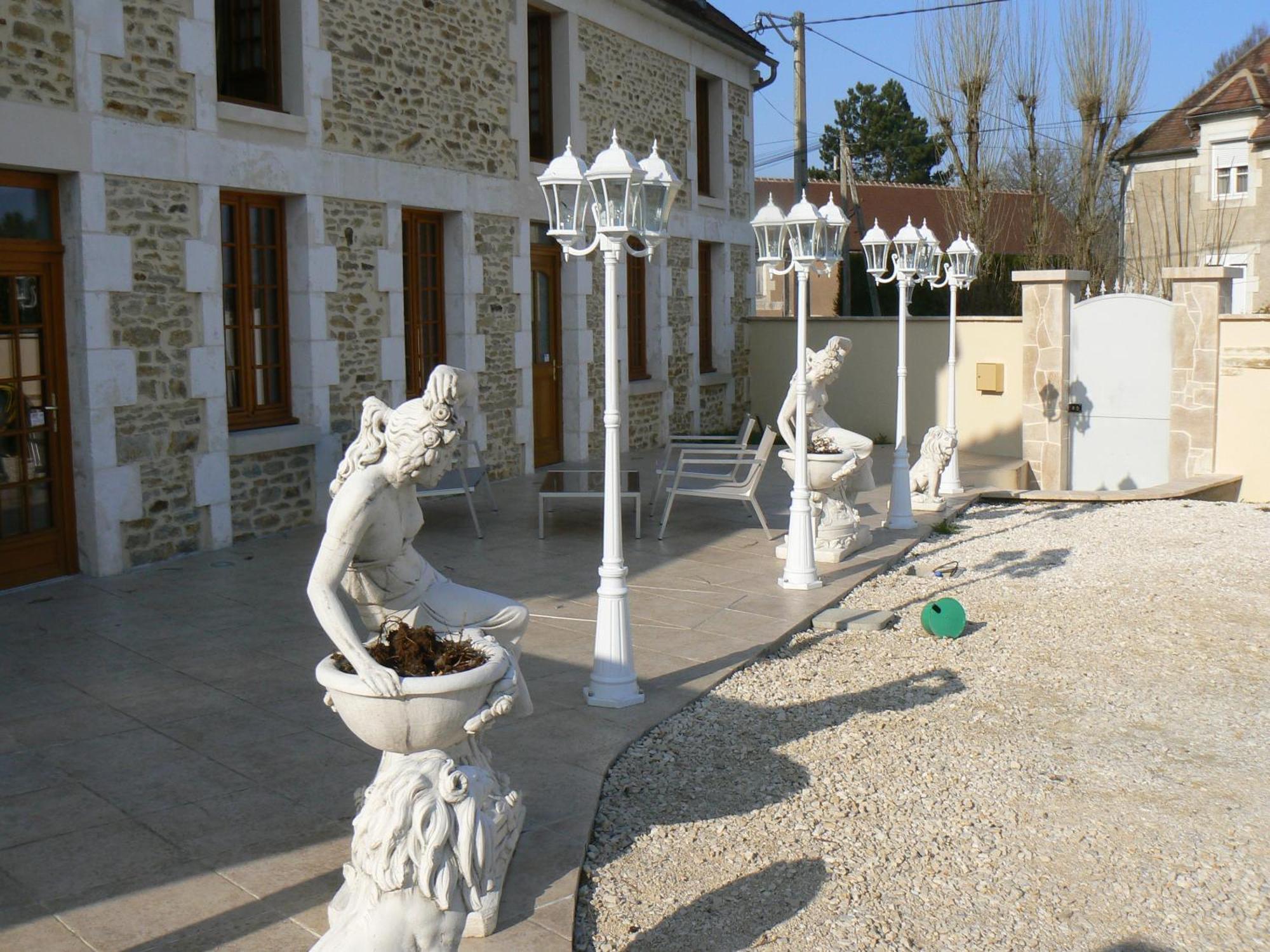 Bed and Breakfast Le Manoir Des Chapelles Venoy Exterior foto